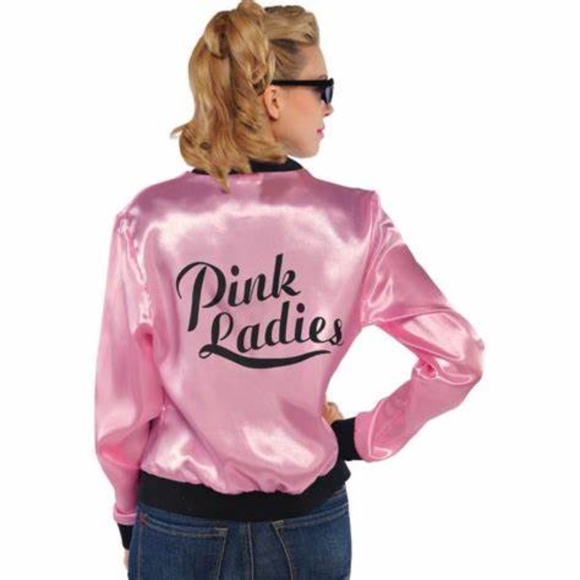 Rubie's Jackets & Blazers - { GREASE } Pink Ladies Satin Jacket
